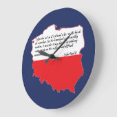 引用文 – ポープジョンポールII ラージ壁時計 (傾斜)