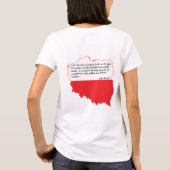 引用文 – ポープジョンポールII Tシャツ (裏面)