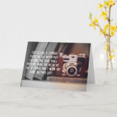 引用文：人生はカメラのようなものだ カード (黄色い花)