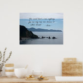 引用文:人間は教え何も出来ない ポスター (キッチン)