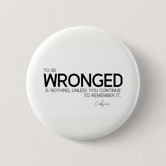 引用文: 孔子: 傷つけられるため 缶バッジ (正面)