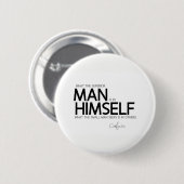 引用文: 孔子: 優秀な人のシーク 缶バッジ (正面&裏面)