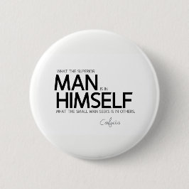 引用文: 孔子: 優秀な人のシーク 缶バッジ