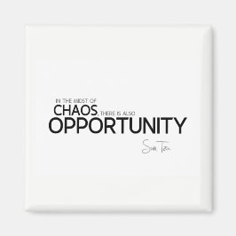 引用文：孫子：混乱の中：機会 マグネット