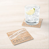 引用文 |山々が呼び出している スクエアペーパーコースター (インサイチュ)