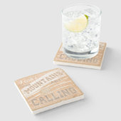 引用文 |山々が呼び出している ストーンコースター (横)