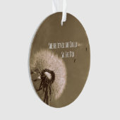 引用文：彼女信じはそうすることができた オーナメント (正面)