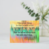 引用文：方向 ポストカード (スタンド正面)