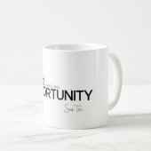 引用文: 日曜日Tzu -機会 コーヒーマグカップ (正面右)