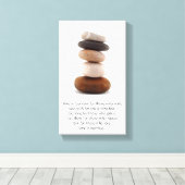 引用文；時間….. キャンバスプリント (インサイチュ (ウッドフロア))