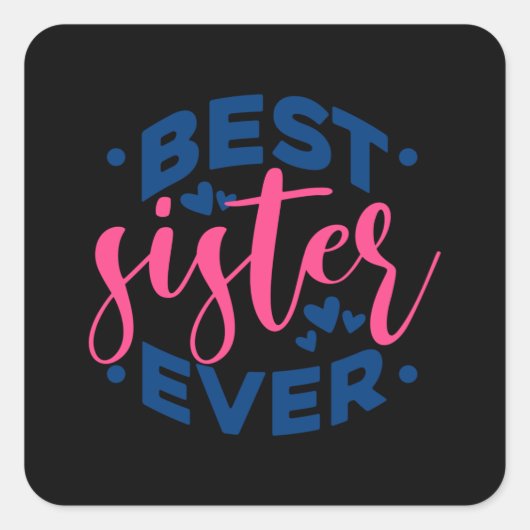 引用文-最高の姉妹-濃い スクエアシール (正面)