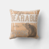 引用文 |森の中で人生は耐えられる クッション (裏面)