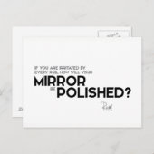 引用文：瑠美：こすり一つでイライラ ポストカード (正面/裏面)