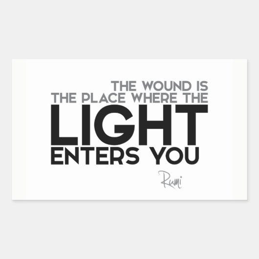 引用文：瑠美：光が入る 長方形シール (正面)