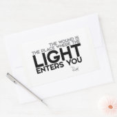 引用文：瑠美：光が入る 長方形シール (封筒)