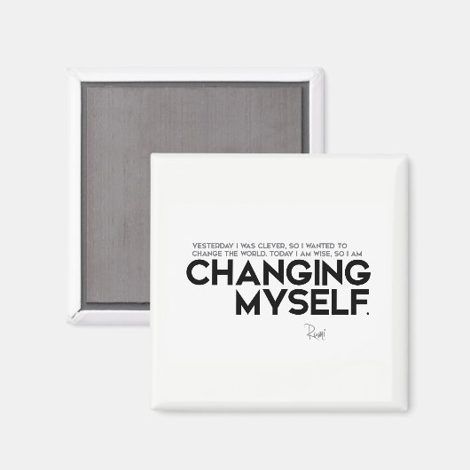 引用文:瑠美:自分自身を変える マグネット (正面/裏面)