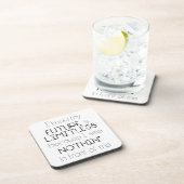 引用文 – 私の未来は無限だと知っている コースター (右側)