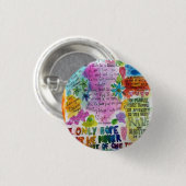 引用文 缶バッジ (正面&裏面)