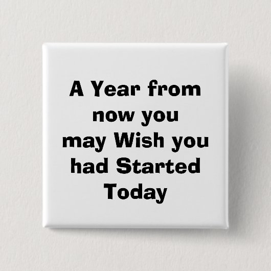 引用文、 缶バッジ (正面)