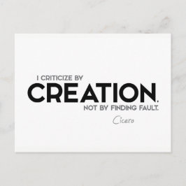 引用文: Cicero:創造による批判 ポストカード