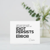 引用文: Cicero:間違いを犯す ポストカード (スタンド正面)