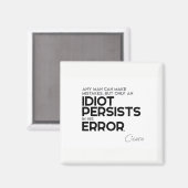 引用文: Cicero:間違いを犯す マグネット (正面/裏面)