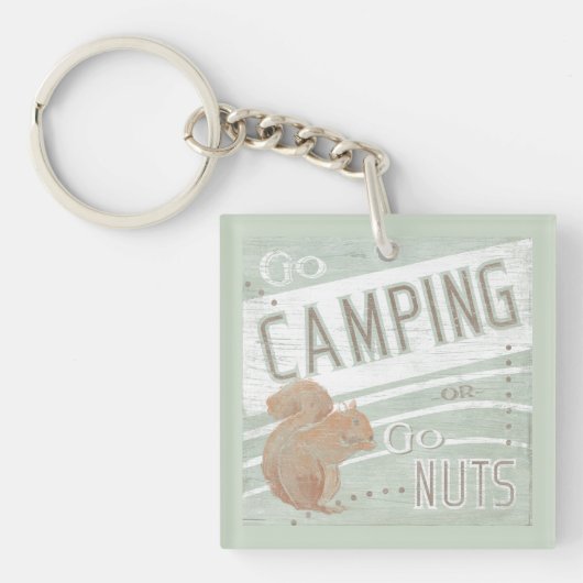 引用文 | Go CampingまたはGo Nuts キーホルダー (正面)
