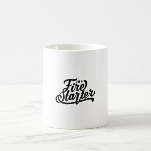 引用文- I Am A Fire Starter – 明るい コーヒーマグカップ
