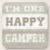 引用文 | I'm One Happy Camper コースター (正面)