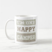 引用文 | I'm One Happy Camper コーヒーマグカップ (左)