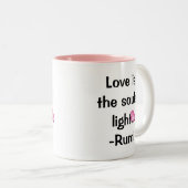引用文: Love Is-Rumi Mug ツートーンマグカップ (正面右)
