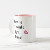 引用文: Love Is-Rumi Mug ツートーンマグカップ (正面左)