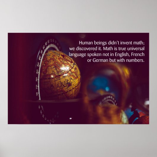 引用文- Math Posts ポスター (正面)