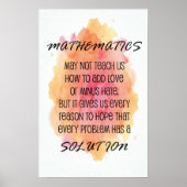 引用文- Math Posts ポスター (正面)