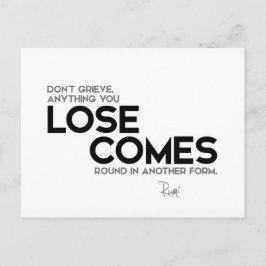 引用文: Rumi 来: Lose round ポストカード