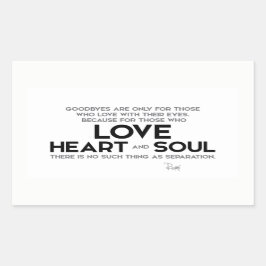 引用文: Rumi: Goodbyes, separation 長方形シール