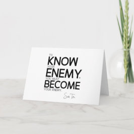 引用文:Sun Tzu:敵を知れ カード