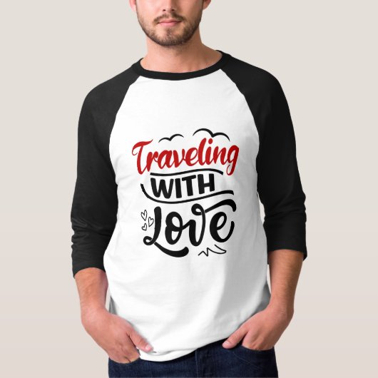 引用文About旅行With Your Love Tシャツ (正面)