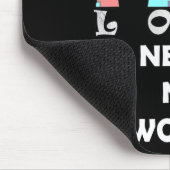 引用文Asl愛は言葉を必要としない マウスパッド (コーナー)