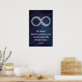 引用文byデイヴィッドヒルバート – 数学ポスター ポスター (キッチン)