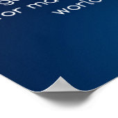 引用文byデイヴィッドヒルバート – 数学ポスター ポスター (角)