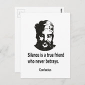 引用文by孔子はがき ポストカード (正面/裏面)