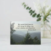 引用文by Abraham LiNcoln: You can't build ポストカード (スタンド正面)