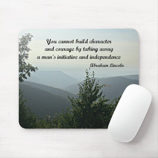 引用文by Abraham LiNcoln: You can't build マウスパッド (マウス)