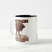 引用文HLのMenckenのおよび….Argh! ツートーンマグカップ (正面左)