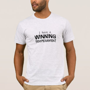 引用文Iに勝利気質があります Tシャツ