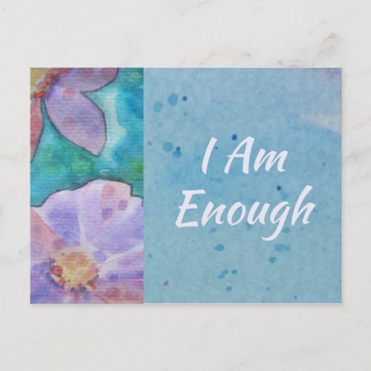 引用文I 感動的 AM EFFIRMATIONカード シーズンポストカード (正面)