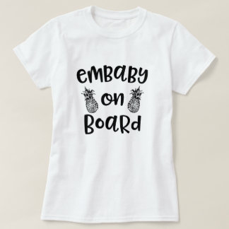 引用文IVFの移動の胚のギフトの上のEmbaby Tシャツ