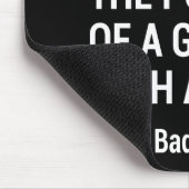 引用文RBG、決して少女の力を過小評価しない マウスパッド (コーナー)