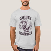 引用文T型'Chisel Yourself Tシャツ (正面)